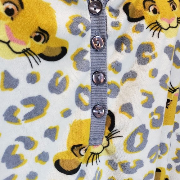 Women’s 2 Pc Disney The Lion King Simba Pajama Set Super Soft Fleece size 3X - Picture 7 of 11